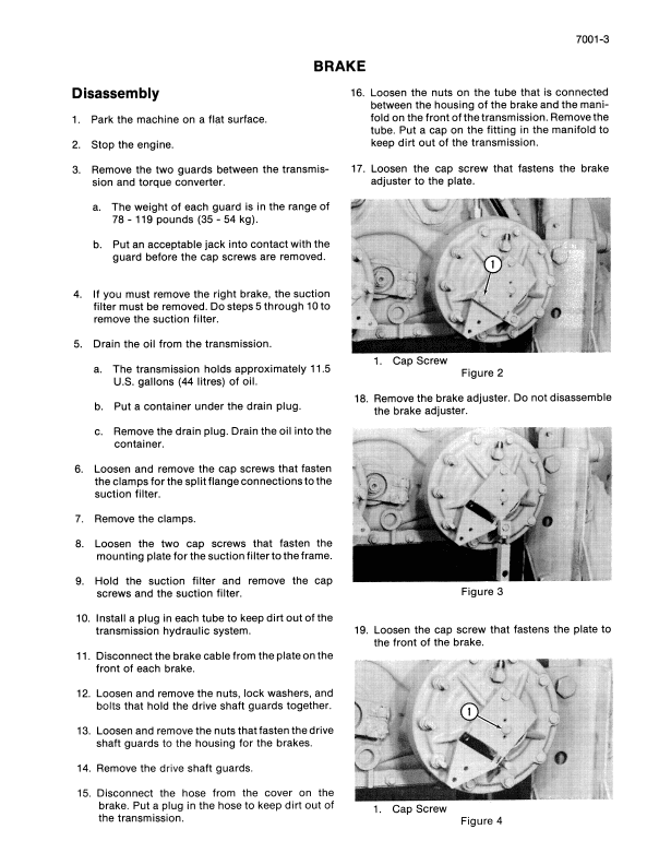 Case 1450B, 1455B Crawler Dozer Pdf Repair Service Manual (Pb. No. 9-67891) 3