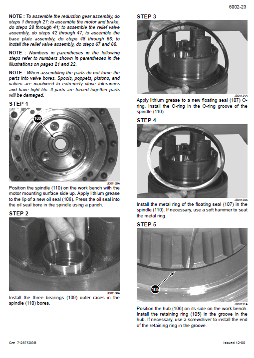 Case CX130 Crawler Excavator Pdf Repair Service Manual 3