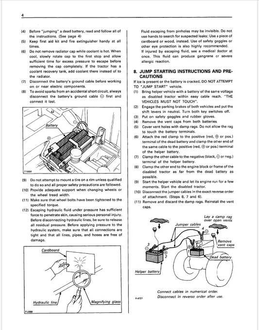 Kubota B1550, B1750 Tractor Pdf Operator's Manual