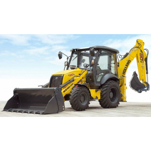 New Holland B80B Backhoe Loader Pdf Repair Service Manual (p. Nb. 48143704)