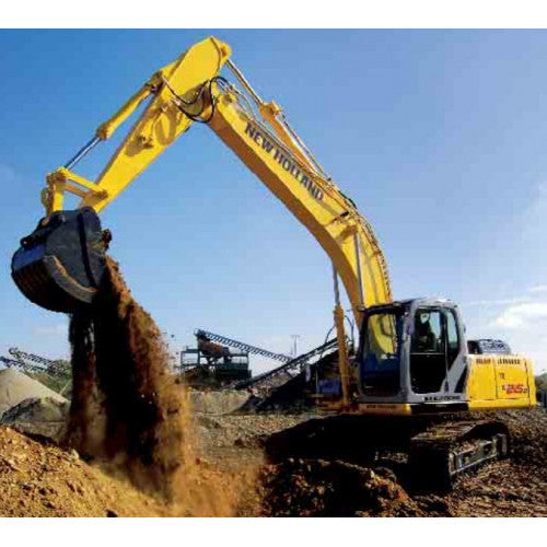 New Holland E215BJ Hydraulic Excavator Pdf Repair Service Manual (p. Nb. 84163741)