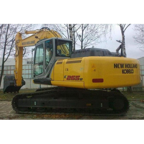 New Holland E265B, E265B LC Hydraulic Excavator Pdf Repair Service Manual (p. Nb. 87731202) 2