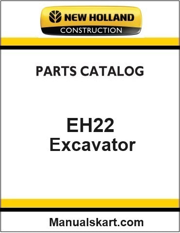 New Holland EH22 Mini Crawler Excavator Pdf Parts Manual