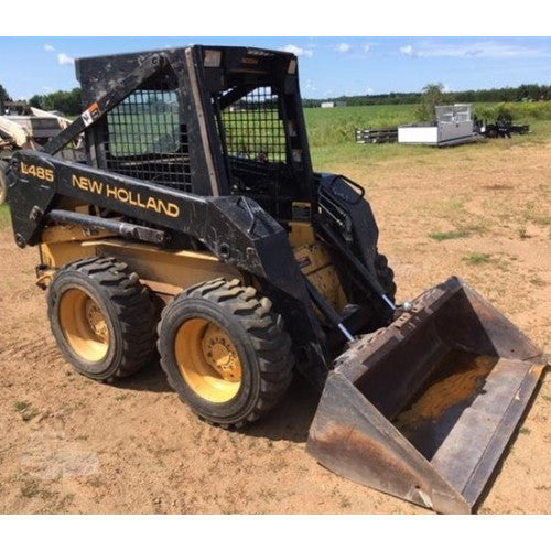 New Holland L465, LX465 Skid Steer Loader Pdf Repair Service Manual (P. Nb. 86587274) 2