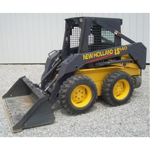 New Holland LS140, LS150 Skid Steer Loader Pdf Repair Service Manual (p. Nb. 87036977) 2