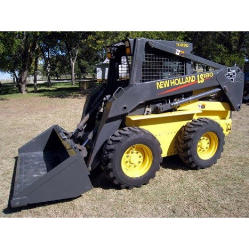 New Holland LS180, LS190 Skid Steer Loader Pdf Repair Service Manual (p. Nb. 87036989) 2
