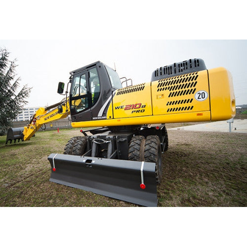 New Holland WE210B Wheeled Excavator Pdf Repair Service Manual (p. Nb. 48005315)