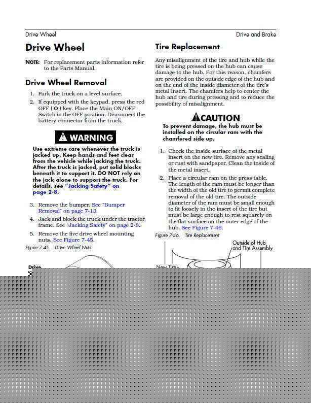 Toyota 6FG10-30 & 6FD10-30 Forklift PDF Repair Service Manual