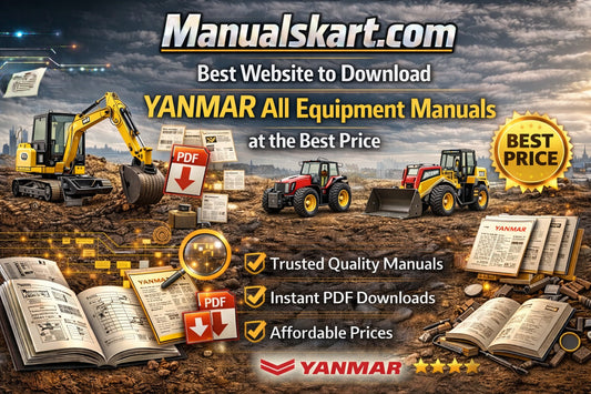 Best Website to Download Yanmar All Equipment Manuals at the Best Price