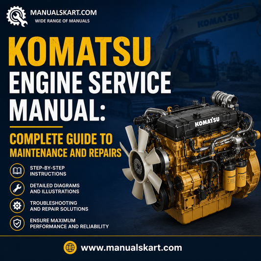 Komatsu Engine Service Manual: Complete Guide to Maintenance and Repairs