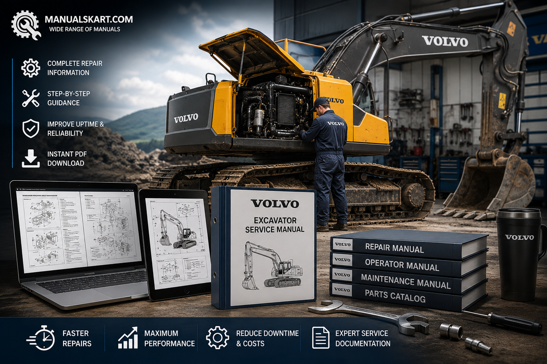 Volvo Excavator Service Manual for Faster Repairs and Maximum Performance