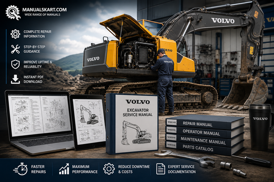 Volvo Excavator Service Manual for Faster Repairs and Maximum Performance