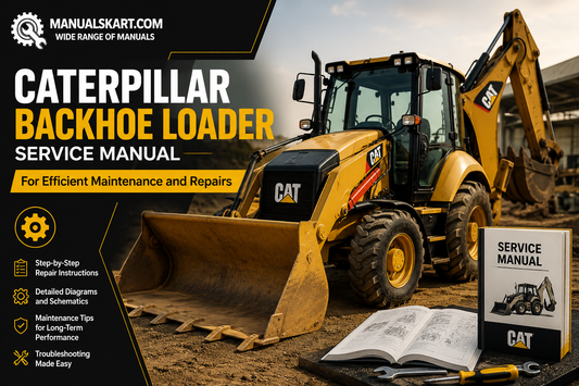 Caterpillar Backhoe Loader Service Manual for Efficient Maintenance and Repairs
