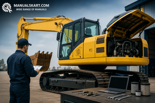 Full Komatsu Excavator Service Guide PDF for Mechanics