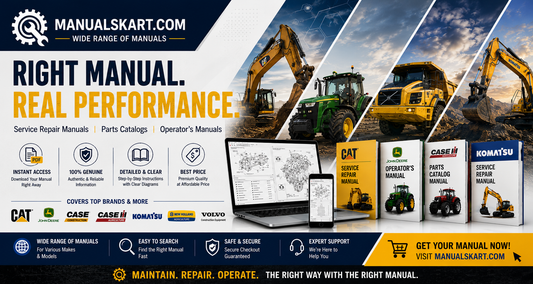 Heavy Equipment Service Repair Manual: What You Need to Know