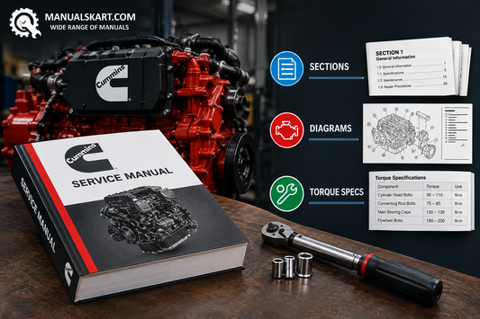 Inside a Cummins Engine Service Manual: Sections, Diagrams & Torque Specs Explained