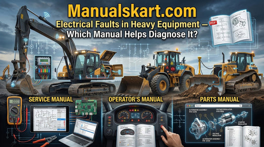 Electrical Faults in Heavy Equipment—Which Manual Helps Diagnose It?