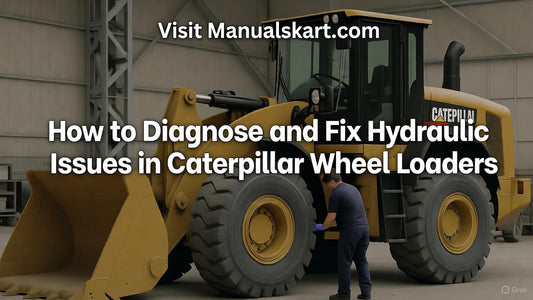 How to Diagnose and Fix Hydraulic Issues in Caterpillar Wheel Loaders