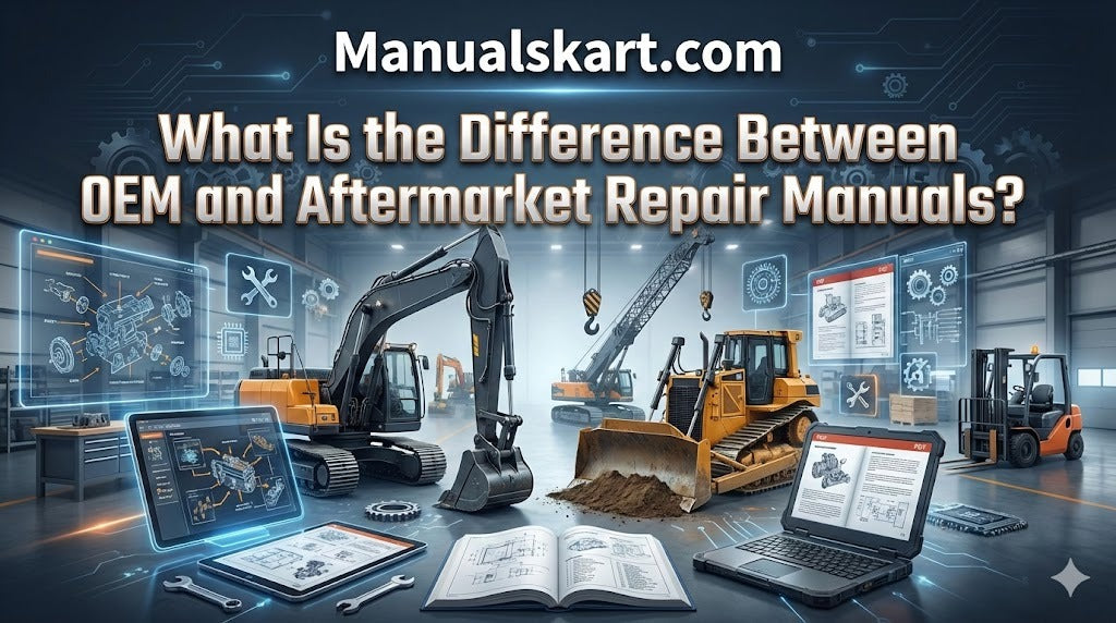 What Is the Difference Between OEM and Aftermarket Repair Manuals
