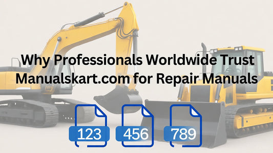 Why Professionals Worldwide Trust Manualskart.com for Repair Manuals