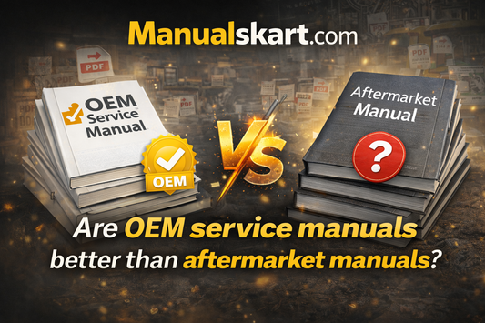 Are OEM service manuals better than aftermarket manuals?