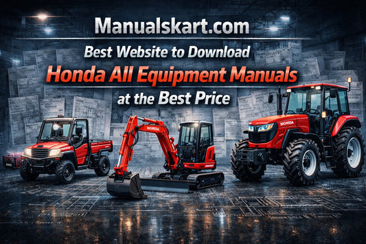 Best Website to Download Honda All Equipment Manuals at the Best Price