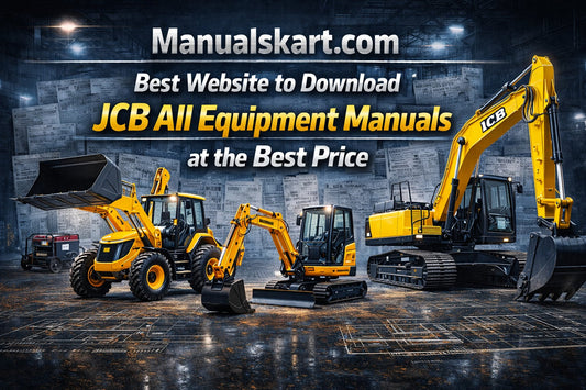 Best Website to Download JCB All Equipment Manuals at the Best Price