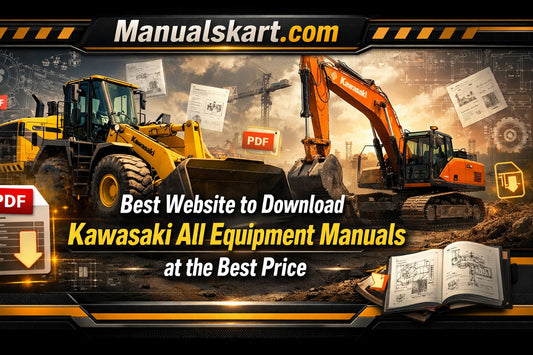 Best Website to Download Kawasaki All Equipment Manuals at the Best Price