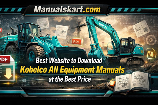 Best Website to Download Kobelco All Equipment Manuals at the Best Price