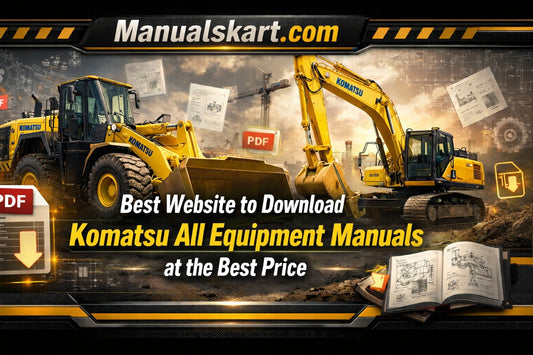 Best Website to Download Komatsu All Equipment Manuals at the Best Price
