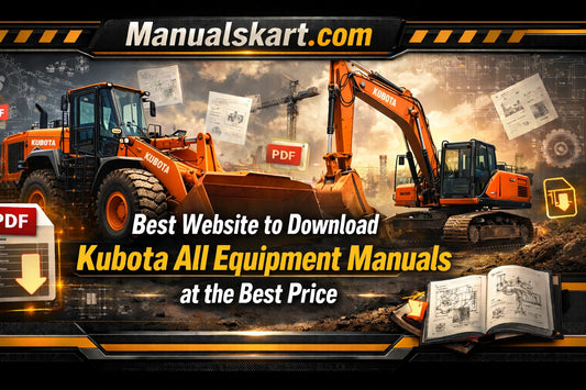 Best Website to Download Kubota All Equipment Manuals at the Best Price