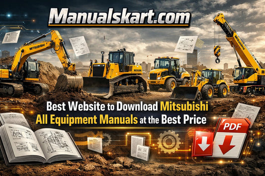Best Website to Download Mitsubishi All Equipment Manuals at the Best Price