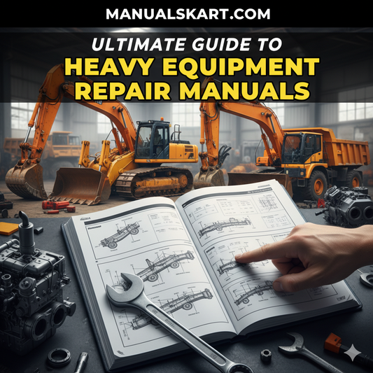 Comprehensive Guide To Heavy Machinery Repair Guides | Manualskart