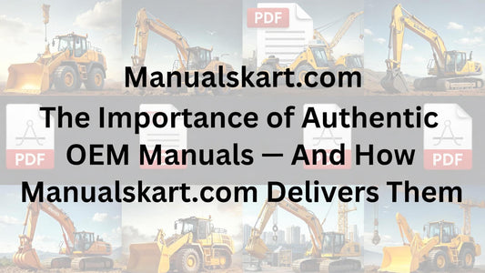 Authentic OEM Manuals: Why They Matter | Manualskart Guide