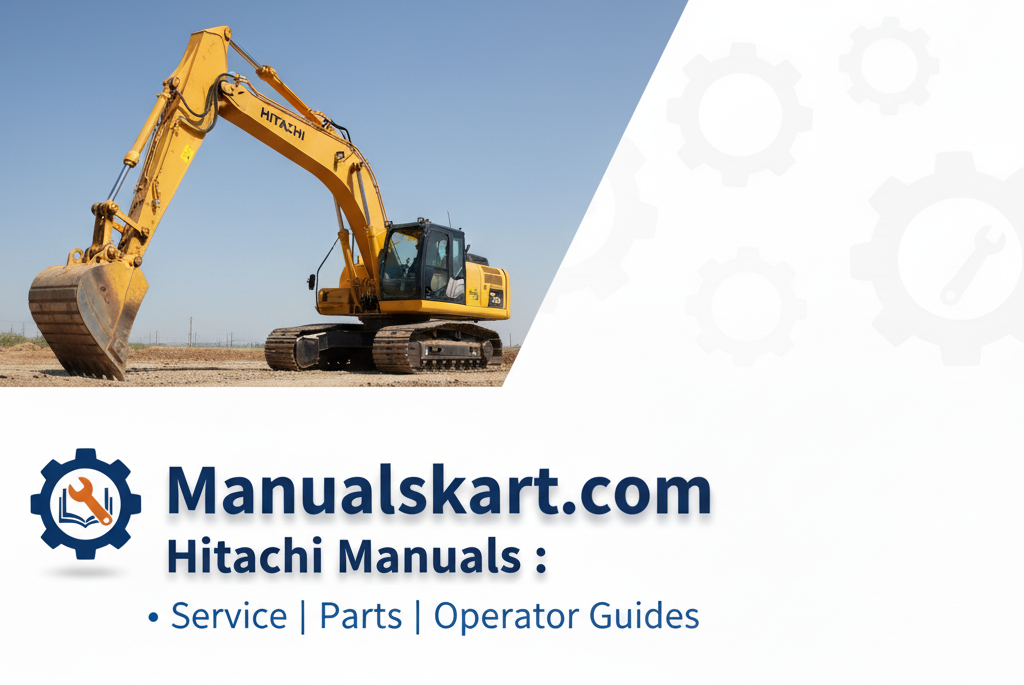 Hitachi Manuals: Service, Parts & Operator Guides | Manualskart