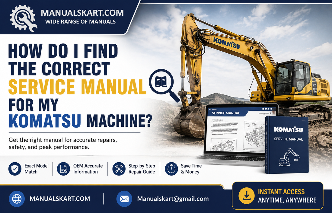 how-do-i-find-the-correct-service-manual-for-my-komatsu-machine