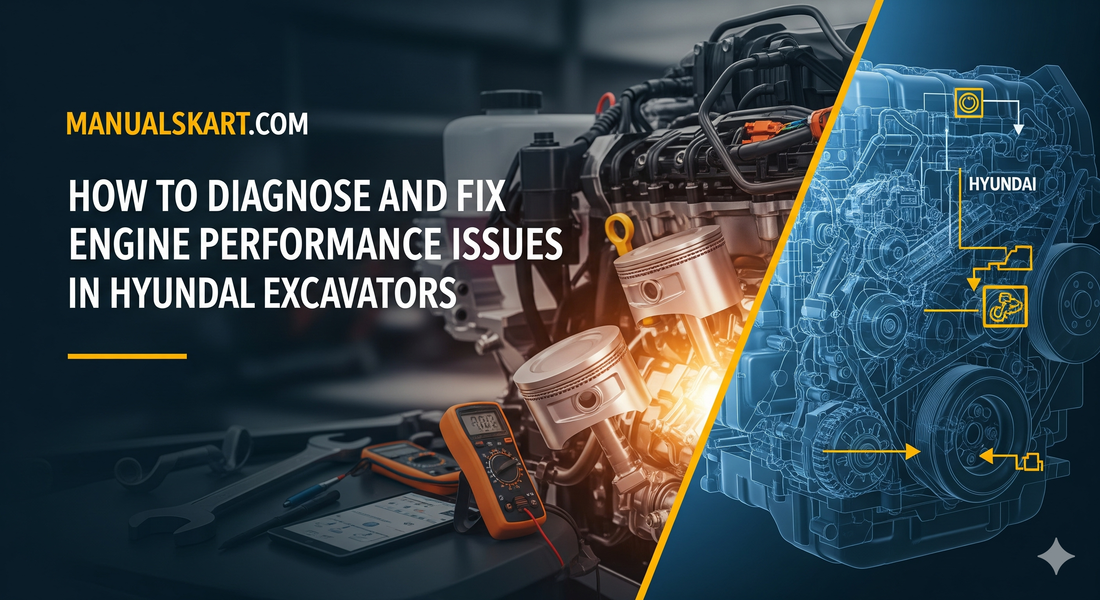How To Diagnose & Fix Engine Performance Issues In Hyundai Excavators