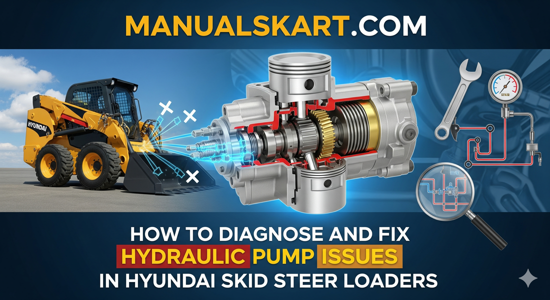 How To Fix Hydraulic Pump Issues In Hyundai Skid Steer Loaders