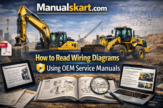 How to Read Wiring Diagrams in Heavy Equipment Manuals (For Beginners)