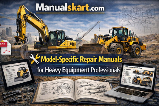 Model-Specific Repair Manuals for Heavy Equipment Professionals