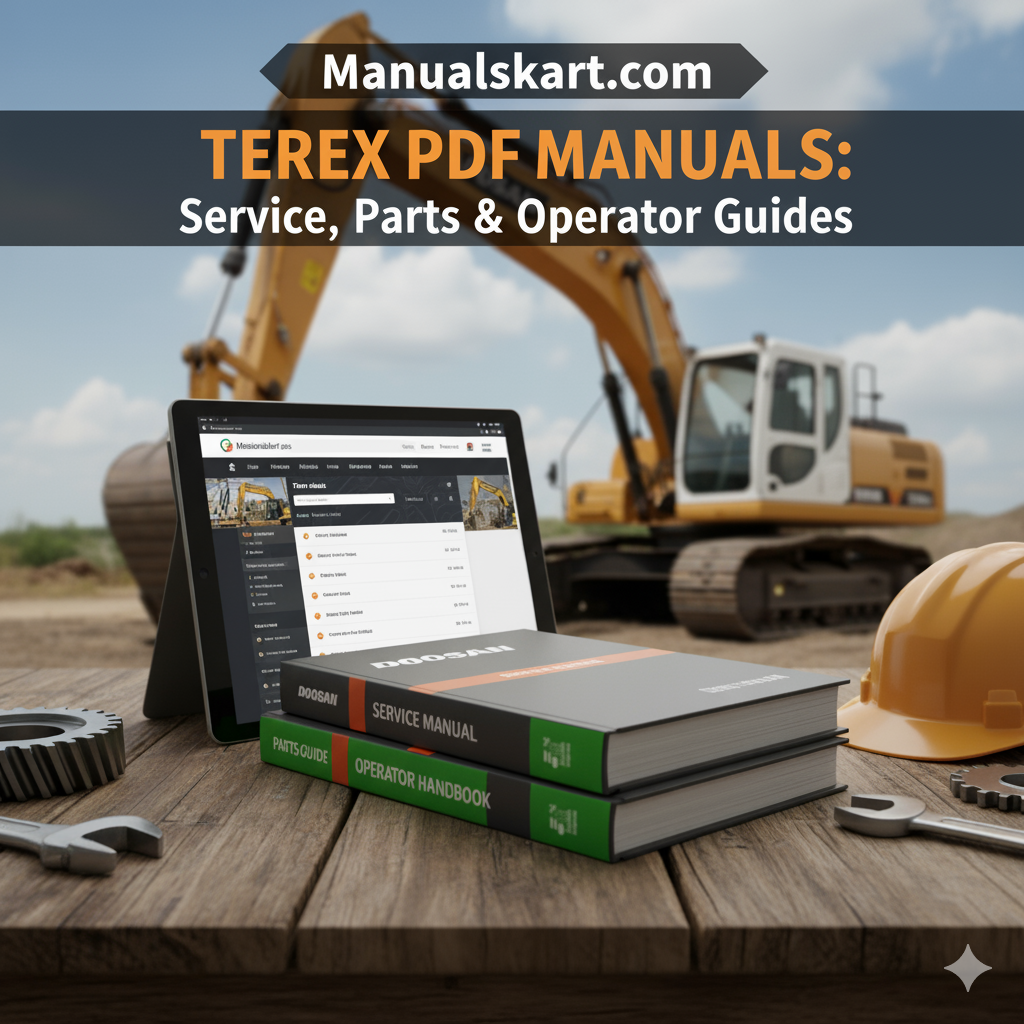Terex Manuals: Service, Parts & Operator Guides | Manualskart