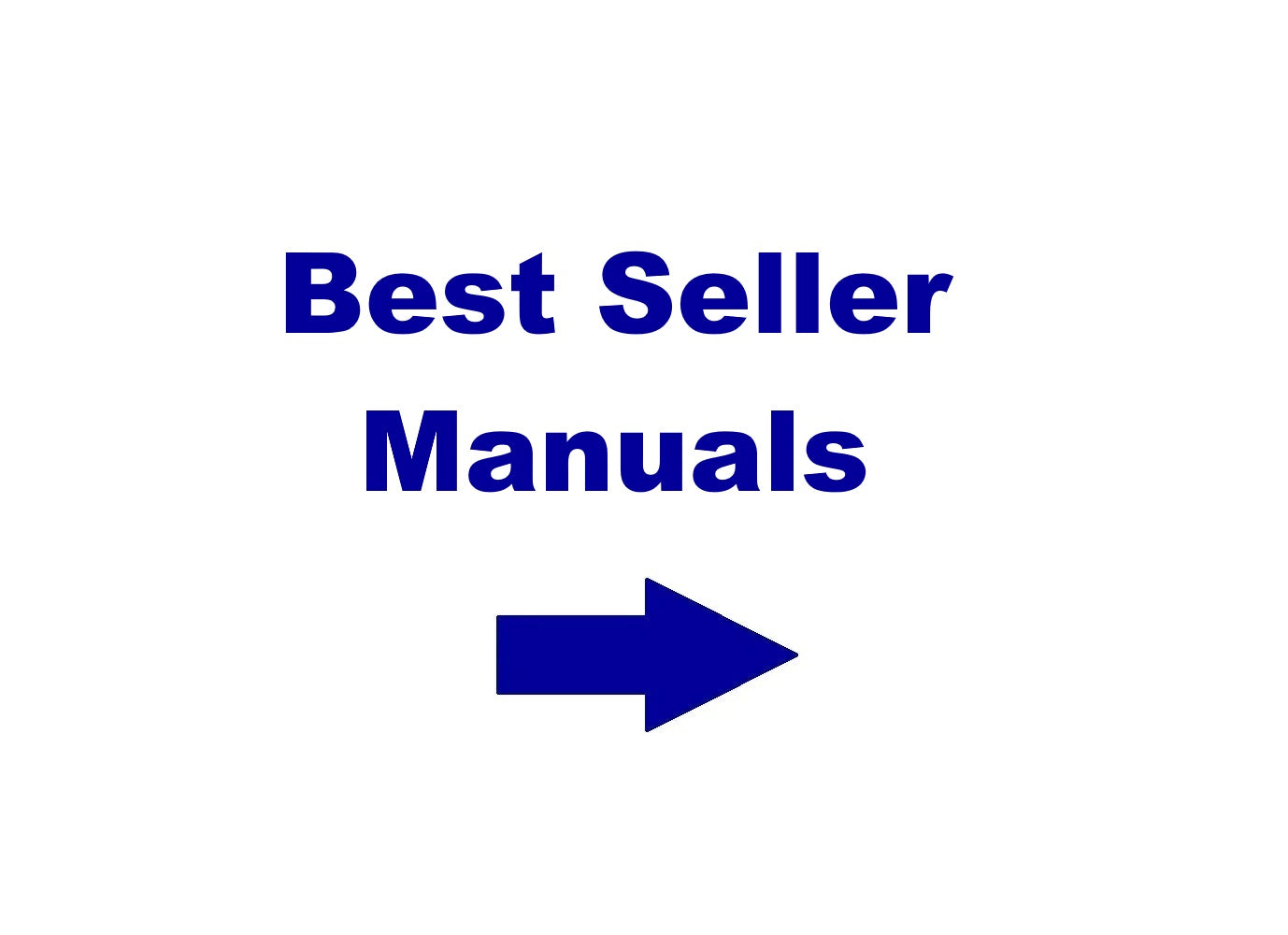 Best Seller Manuals