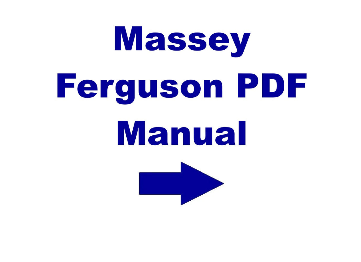 Massey Ferguson All Equipment's PDF Manual