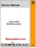 JCB 1CX & 1CXT Backhoe Loader Repair Manual PDF