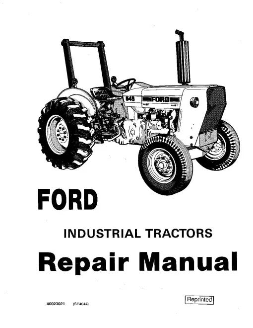 230A, 231, 335, 340A, 340B, 420, 445, 455A, 531, 532, 535, 540A, 540B and 545 Tractors Pdf Repair Service Manual (40023021-SE4044)
