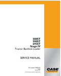 Case 580ST, 590ST, 695ST Tractor Backhoe Loader Pdf Repair Service Manual (Stage IV)