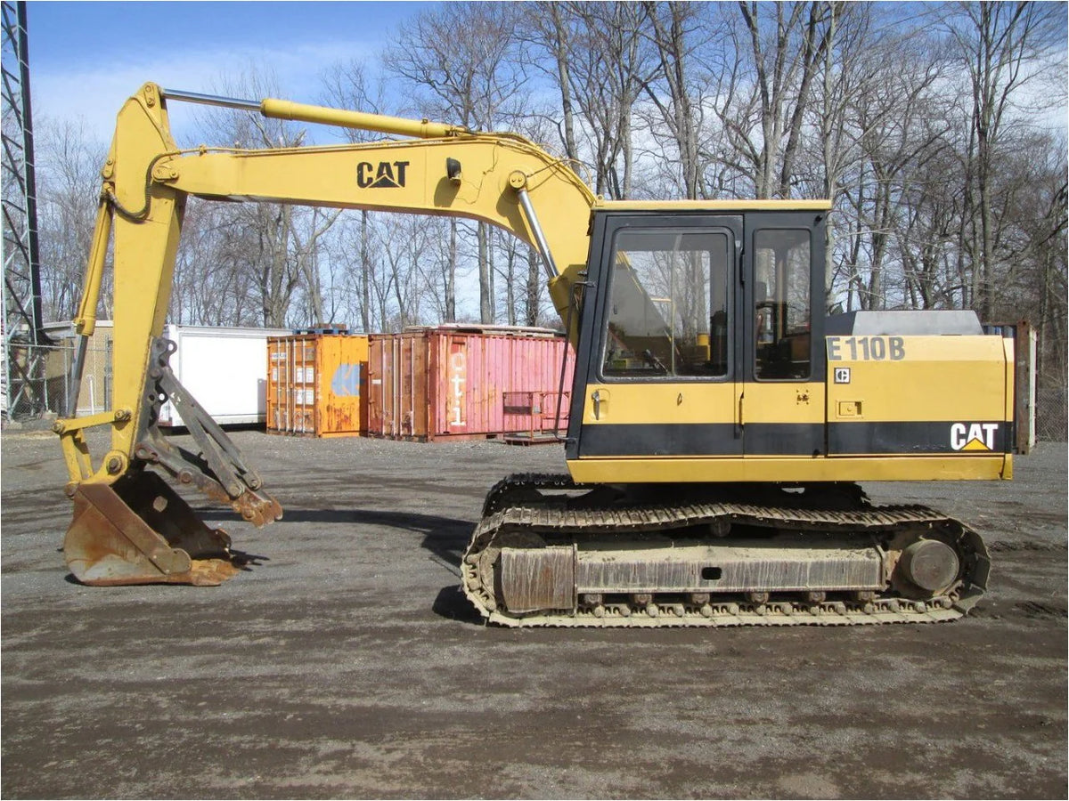 Caterpillar E110B Excavator Pdf Operation and Maintenance Manual