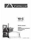 Fiat 10C Crawler Dozers Pdf Repair Service Manual (73158153)