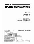 Fiat 14C Crawler Dozers with 8205 engine Pdf Repair Service Manual (73158154)