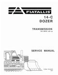 Fiat 14C Crawler Dozers with 8365 Engine Pdf Repair Service Manual (73158155)